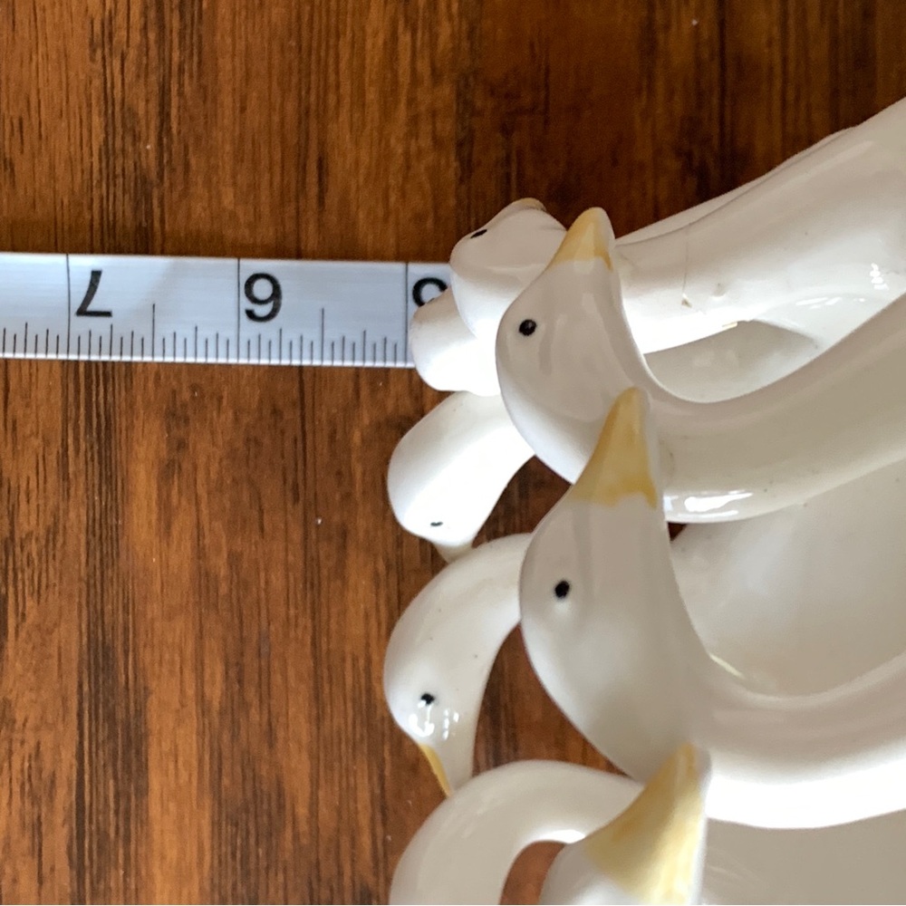 Vintage Porcelain Gaggle Of Geese Holland Mold ? Planter - Picture 6 of 6